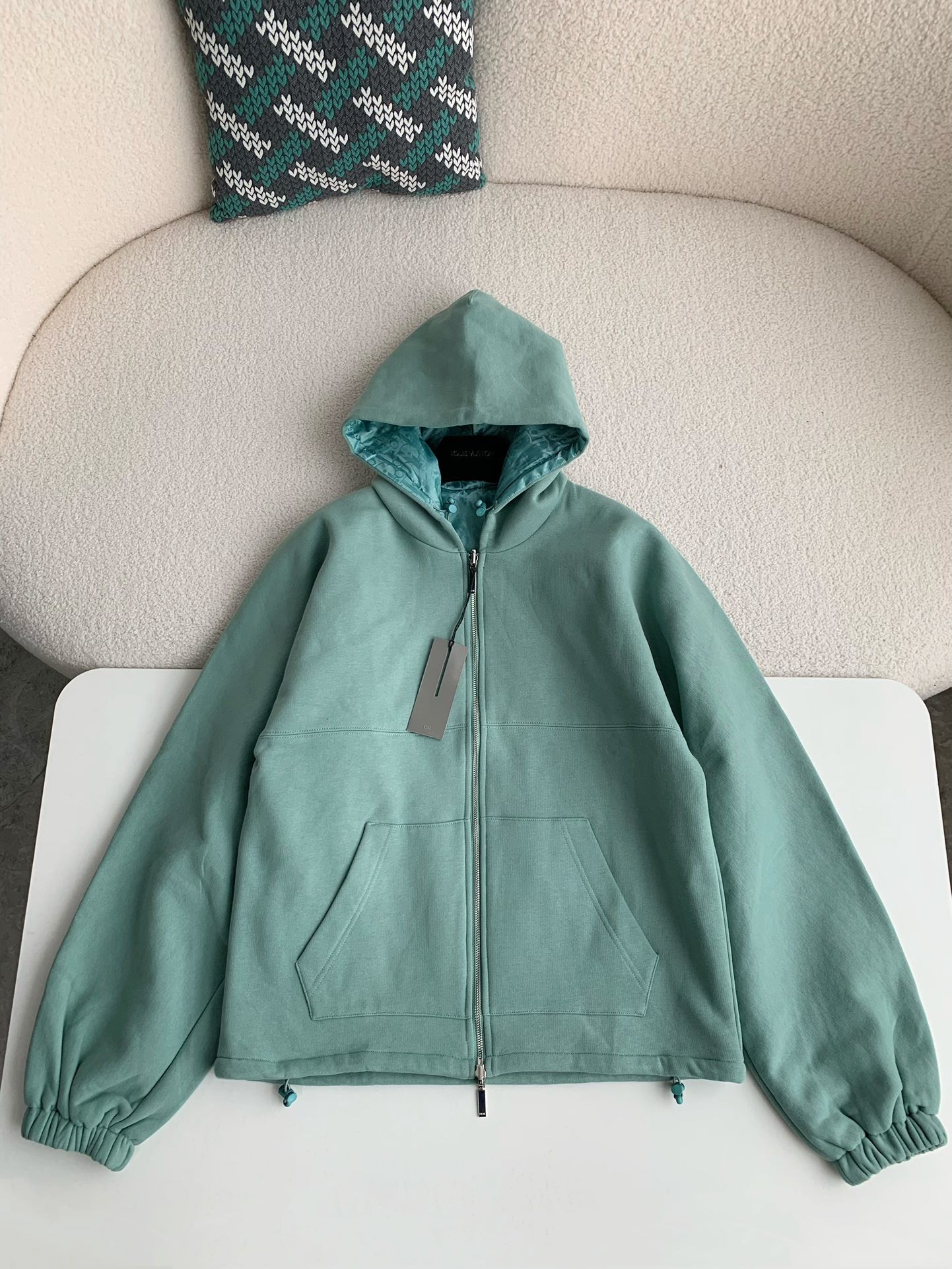 Dior ss23 Solid color reversible hooded track jacket