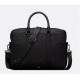 Zipped Briefcase Black Dior Gravity Leather and Black Grained Calfskin 37x28x6cm