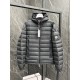 MONCLER GALION HOODED SHORT DOWNJACKET