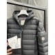 MONCLER GALION HOODED SHORT DOWNJACKET