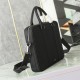 Zipped Briefcase Black Dior Gravity Leather and Black Grained Calfskin 37x28x6cm