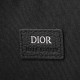 Zipped Briefcase Black Dior Gravity Leather and Black Grained Calfskin 37x28x6cm