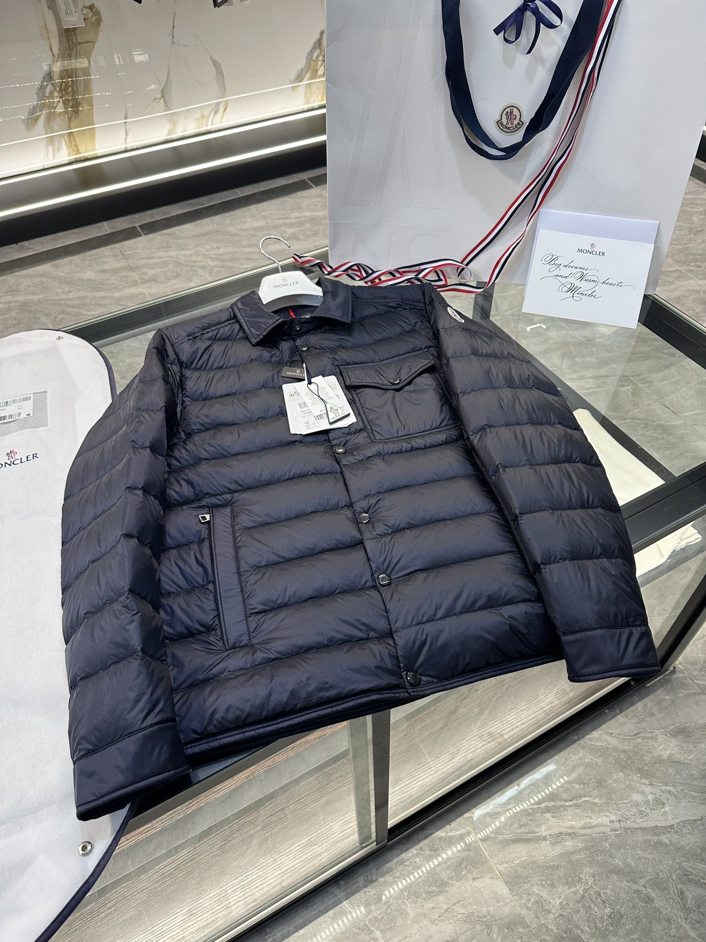 MONCLER Maljasset Slim-Fit Quilted Lacquered-Nylon  Down Jacket