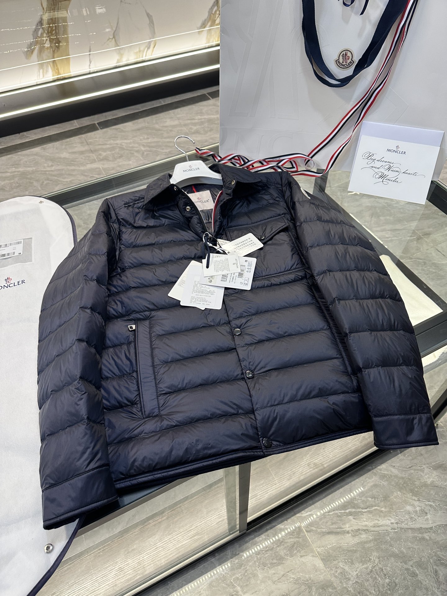 MONCLER Maljasset Slim-Fit Quilted Lacquered-Nylon  Down Jacket