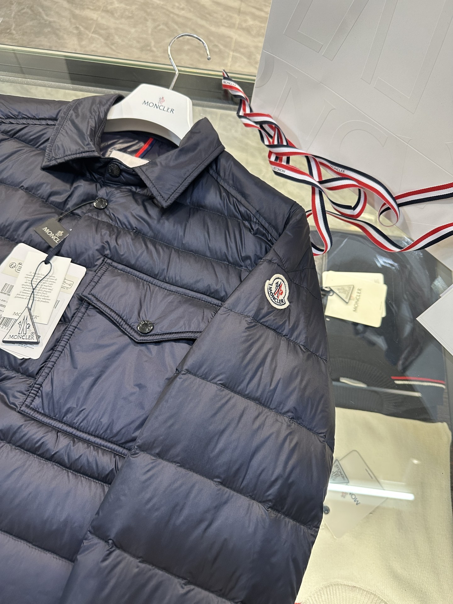 MONCLER Maljasset Slim-Fit Quilted Lacquered-Nylon  Down Jacket