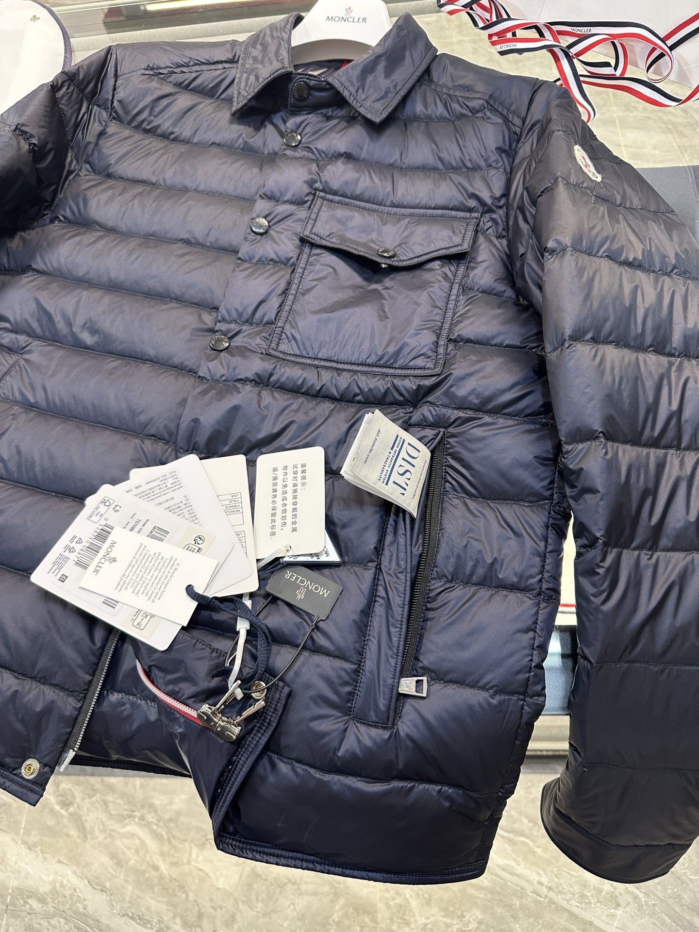 MONCLER Maljasset Slim-Fit Quilted Lacquered-Nylon  Down Jacket