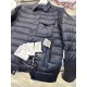 MONCLER Maljasset Slim-Fit Quilted Lacquered-Nylon  Down Jacket