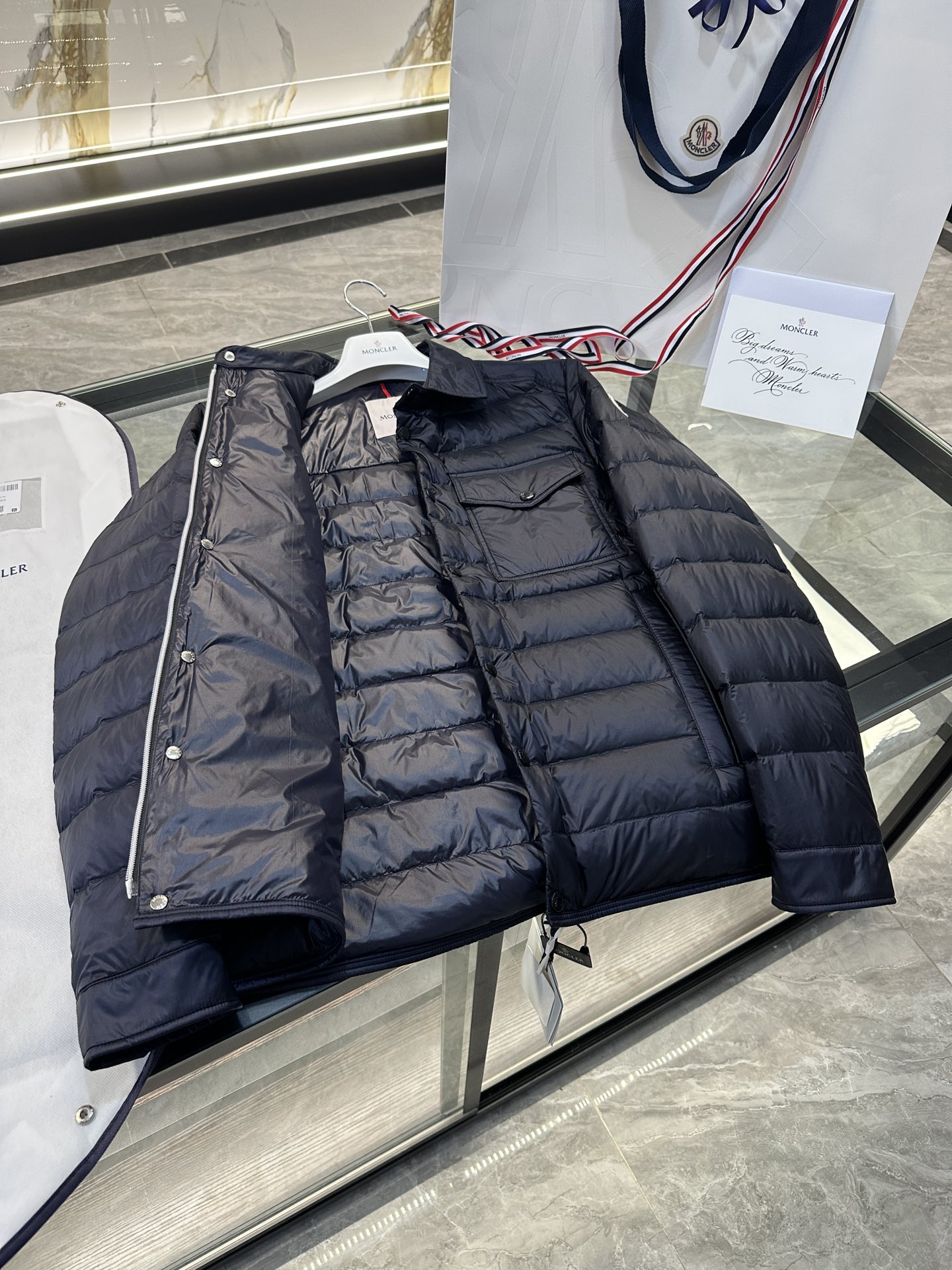 MONCLER Maljasset Slim-Fit Quilted Lacquered-Nylon  Down Jacket