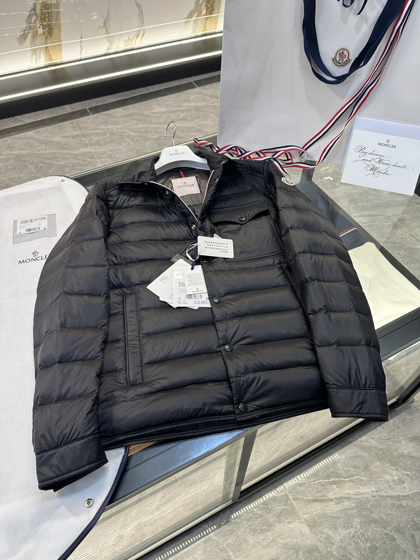 MONCLER Maljasset Slim-Fit Quilted Lacquered-Nylon  Down Jacket