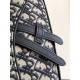 Saddle Bag Beige and Black Dior Oblique Jacquard