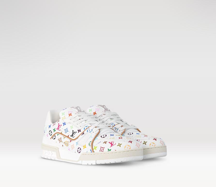 Louis Vuitton x Takashi Murakami 1AHEKM NEW - MEN SIZES LV x TM LV Trainer Sneaker Louis Vuitton