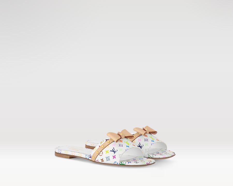 Louis Vuitton x Takashi Murakami 1AGZUV NEW LV x TM 6AM Flat Mule