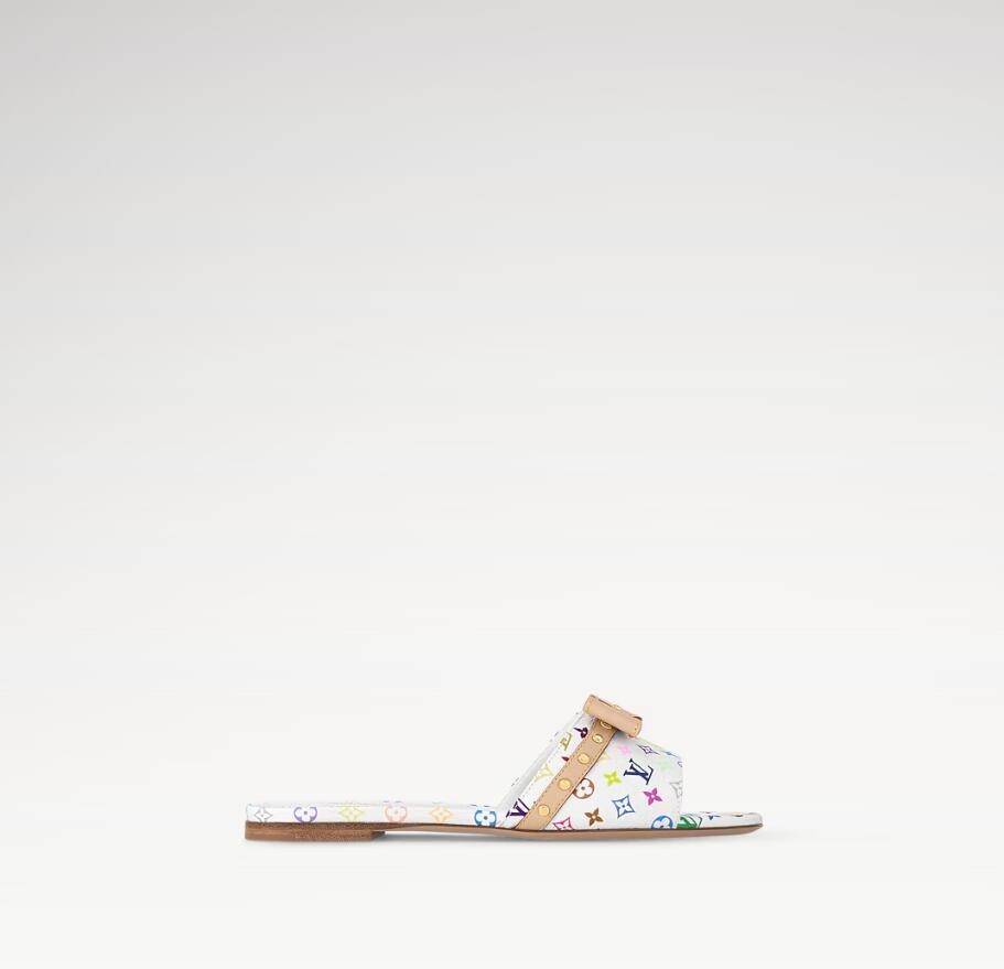 Louis Vuitton x Takashi Murakami 1AGZUV NEW LV x TM 6AM Flat Mule