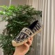 Dior Granville Espadrille   Deep Blue Dior Oblique Embroidered Cotton