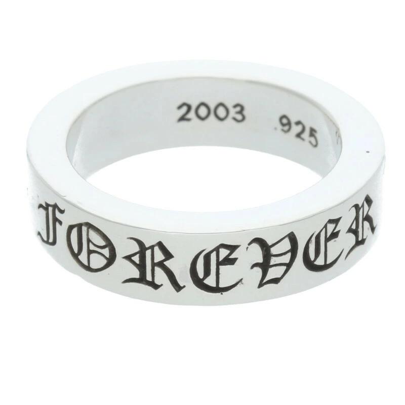 6MM CHROME HEARTS FOREVER RING – SPACER