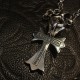 SMALL CROSS PENDANT WITH BAIL