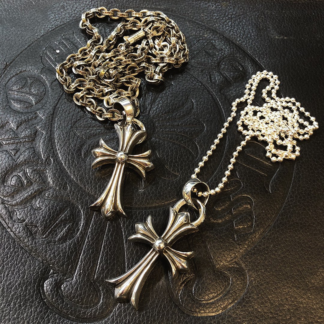 SMALL CROSS PENDANT WITH BAIL