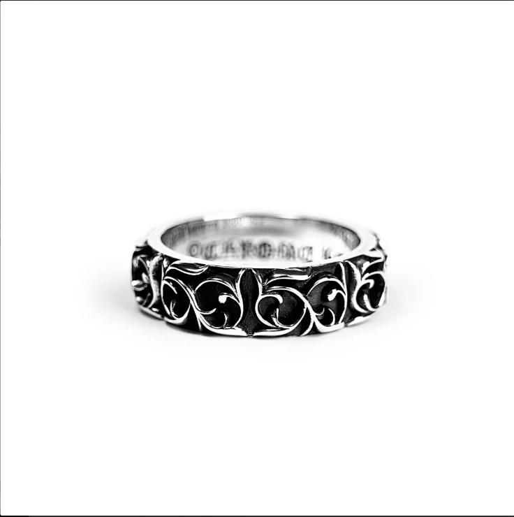 CHROME HEARTS ETERNITY VINE RING