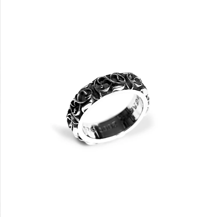 CHROME HEARTS ETERNITY VINE RING