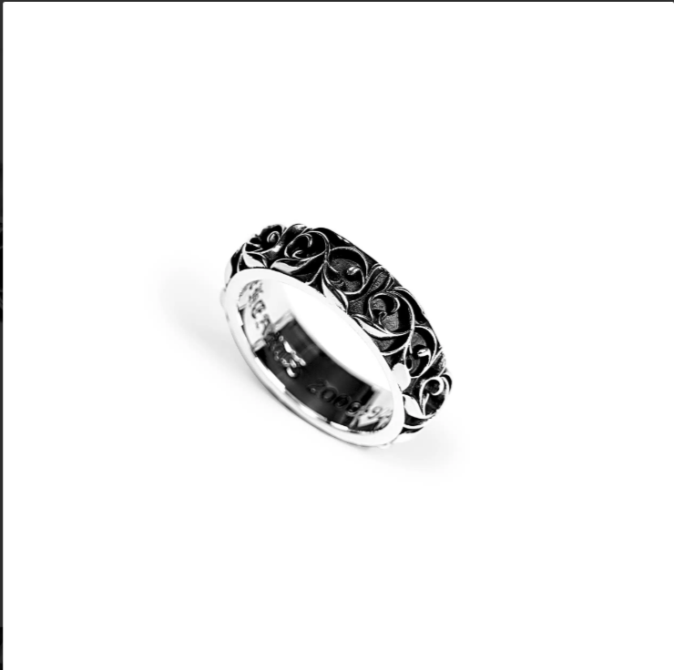 CHROME HEARTS ETERNITY VINE RING