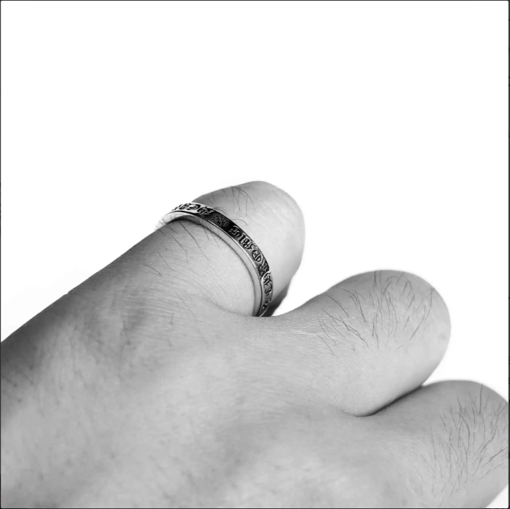 CHROME HEARTS DISTORT SPACER RING