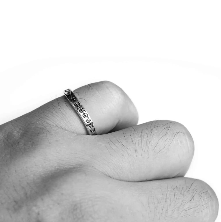 CHROME HEARTS DISTORT SPACER RING