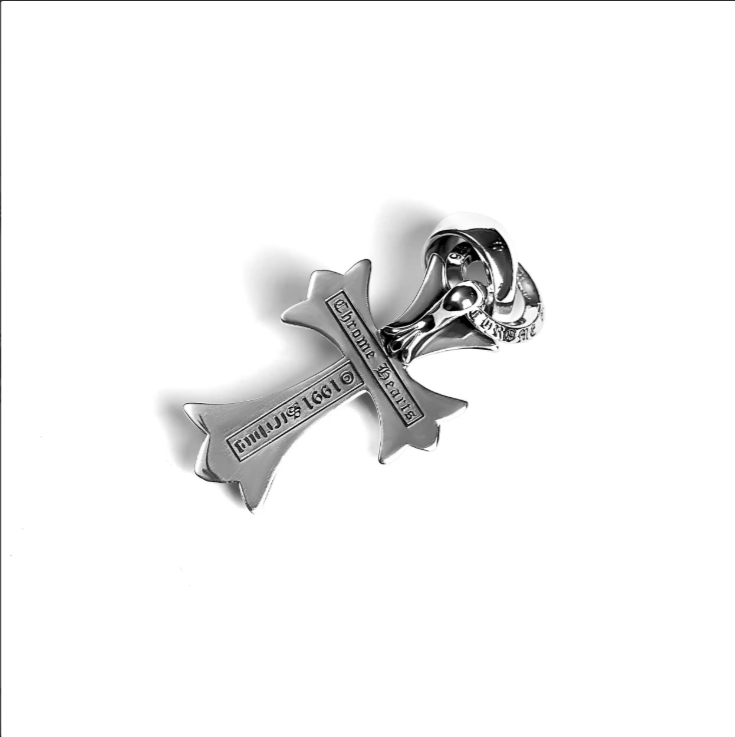 SMALL CROSS PENDANT WITH BAIL