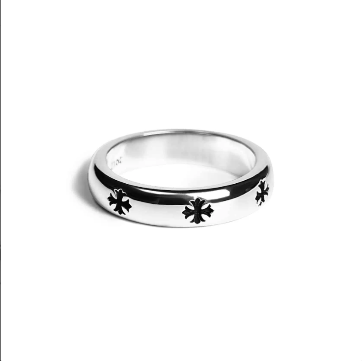 CHROME HEARTS CH PLUS BAND RING