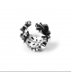 CHROME HEARTS DOUBLE FLORAL RING