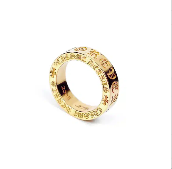 CHROME HEARTS FOREVER RING GOLD – 22K (MADE TO ORDER)