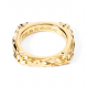 CHROME HEARTS 22K GOLD SBT BAND RING (MADE TO ORDER)