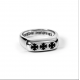 CHROME HEARTS TRIPLE CH PLUS FLAT RING