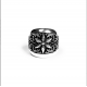 CHROME HEARTS OVAL STAR RING – ClASSIC