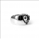 CHROME HEARTS HEART BAND RING