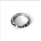 CHROME HEARTS SCROLL BAND RING