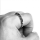 CHROME HEARTS SCROLL BAND RING