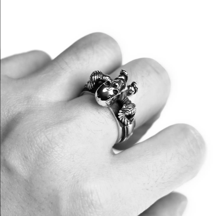 CHROME HEARTS FOTI HARRIS CABLE RING