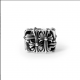 CHROME HEARTS SQUARE CEMETERY RING