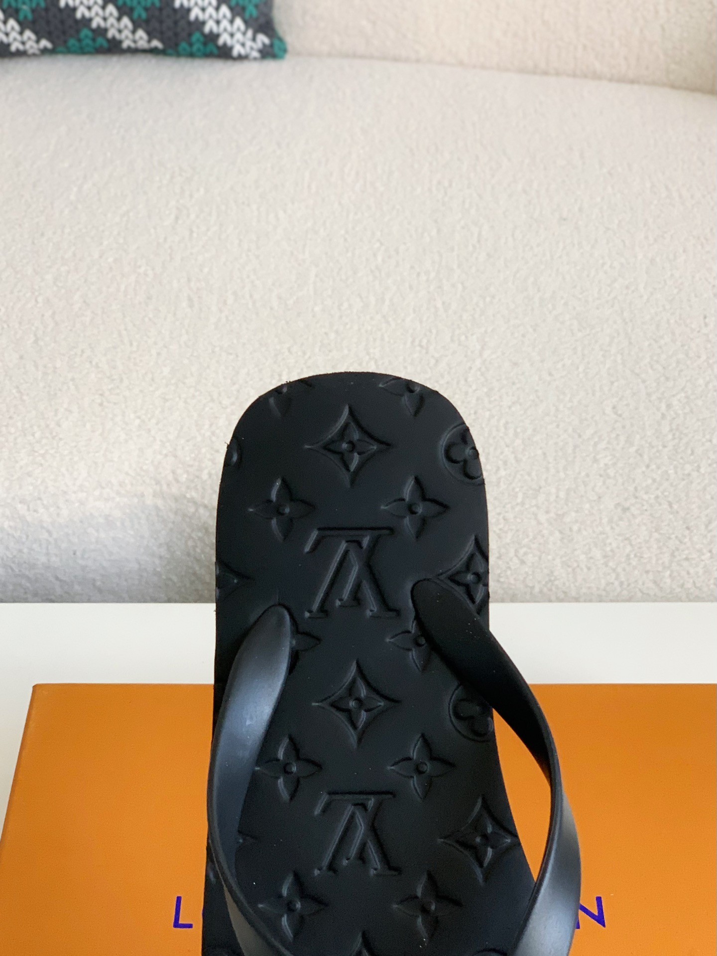 Louis Vuitton flip flops