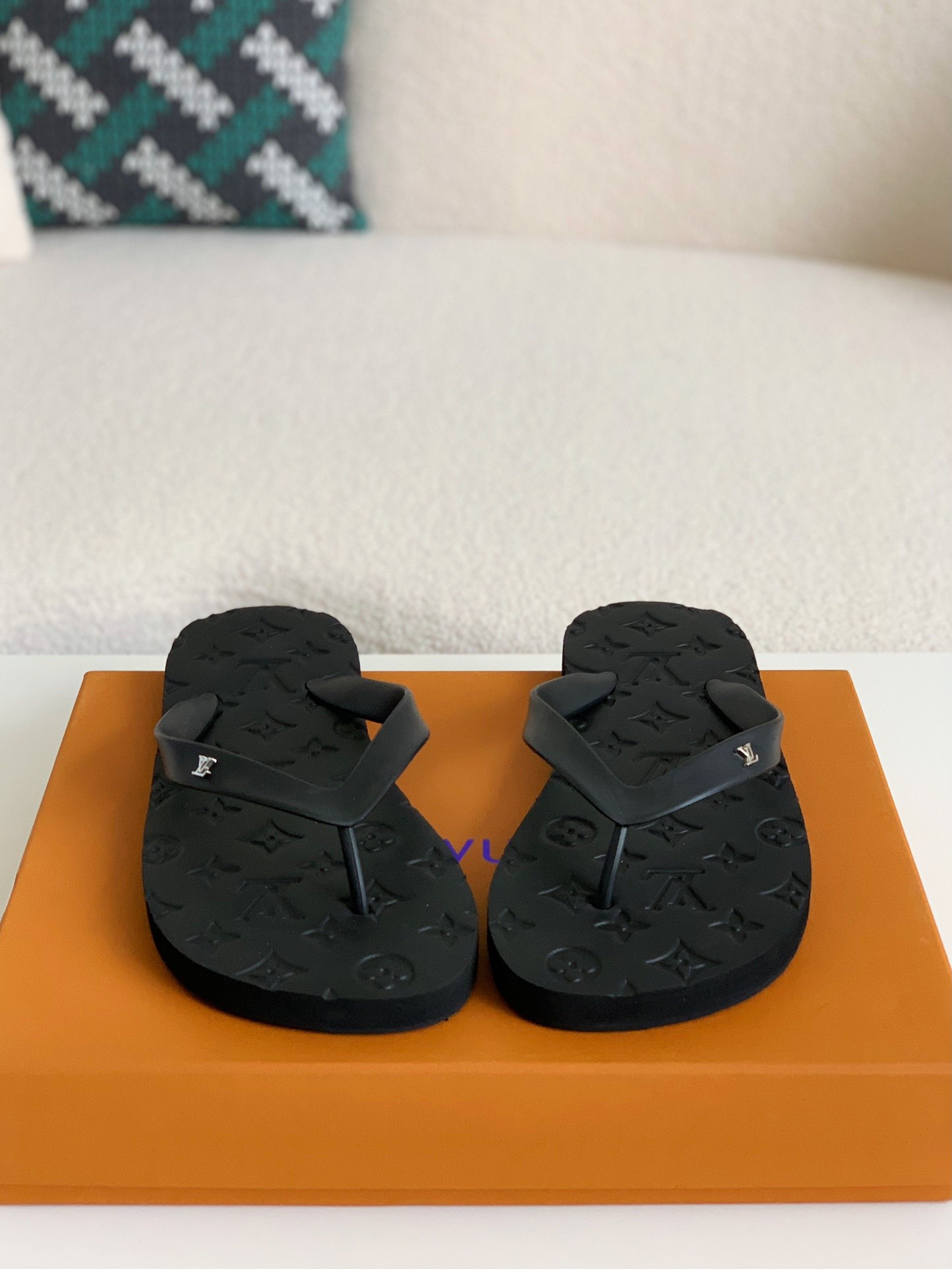 Louis Vuitton flip flops