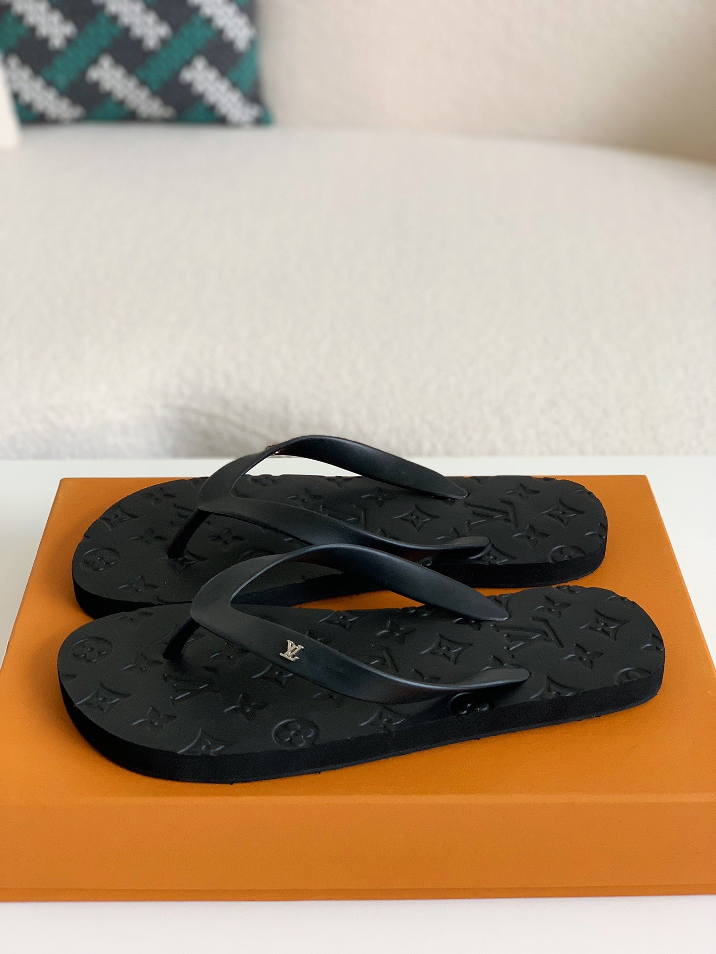 Louis Vuitton flip flops