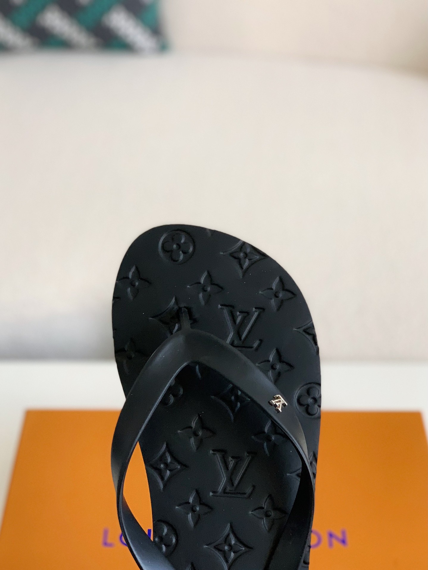 Louis Vuitton flip flops