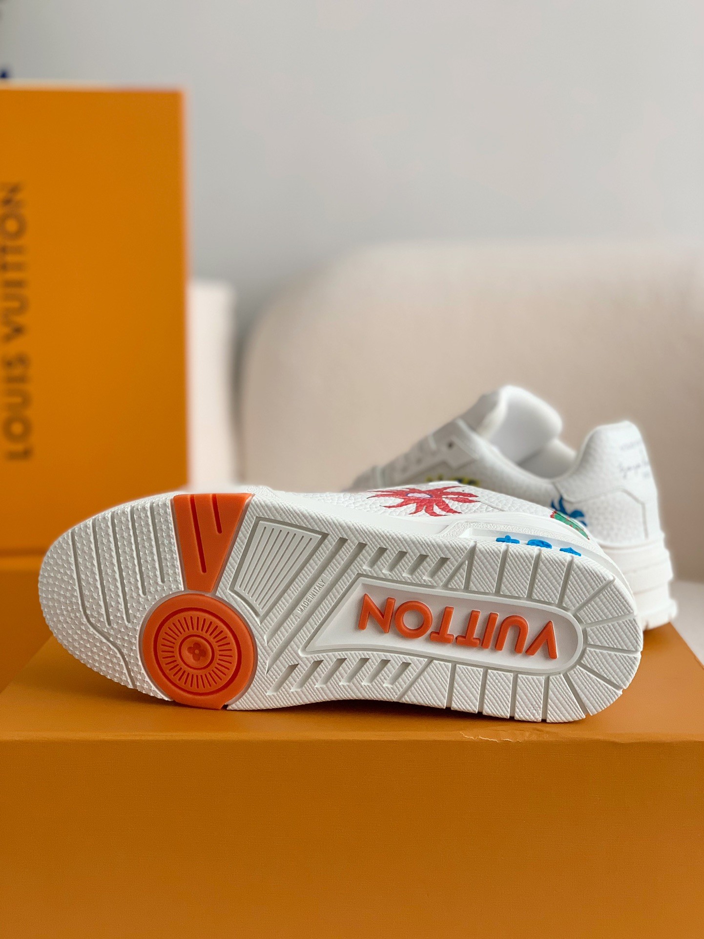 Yayoi Kusama x LOUIS VUITTON TRAIN ER Sneakers