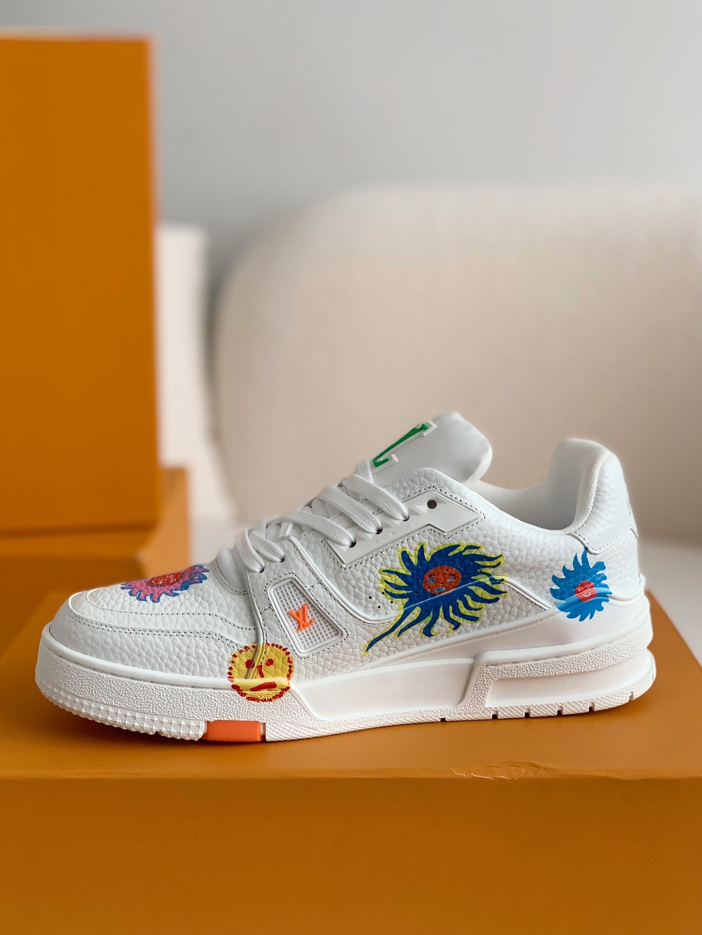 Yayoi Kusama x LOUIS VUITTON TRAIN ER Sneakers