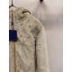 New, LV reversible wool and sheepskin jacket