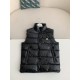 Moncler down stand collar vest