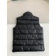 Moncler down stand collar vest