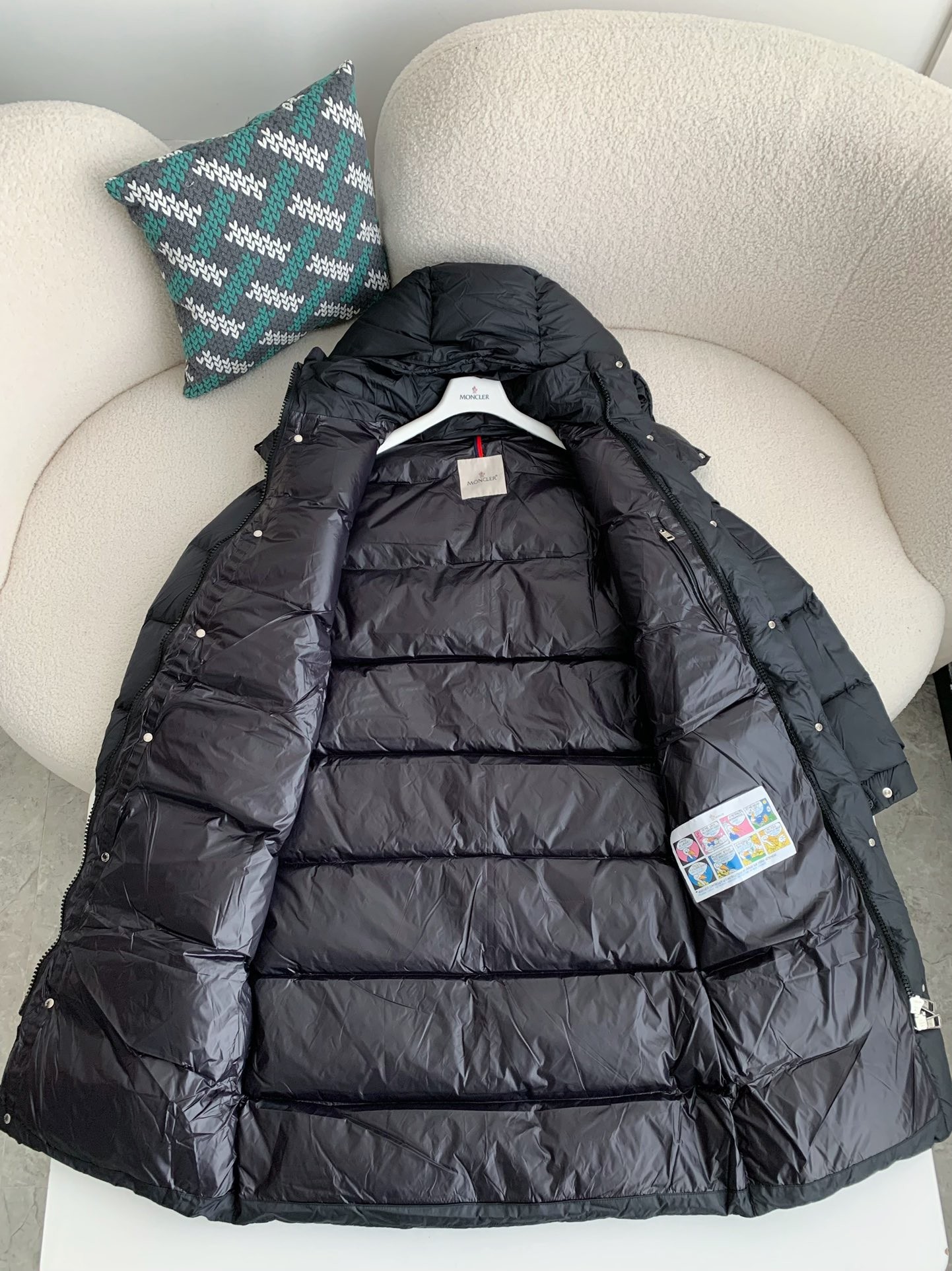 Moncler Long down jacket