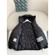 Moncler FW22 Spider-Man Zip Hooded Down Jacket