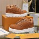 1AD7CQ LV Trainer Maxi Sneaker louis vuitton shoes duplicate